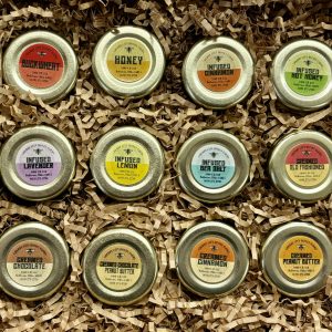 Sample It All Specialty Honey Gift Box – 12 Varieties of Small Batch Honey