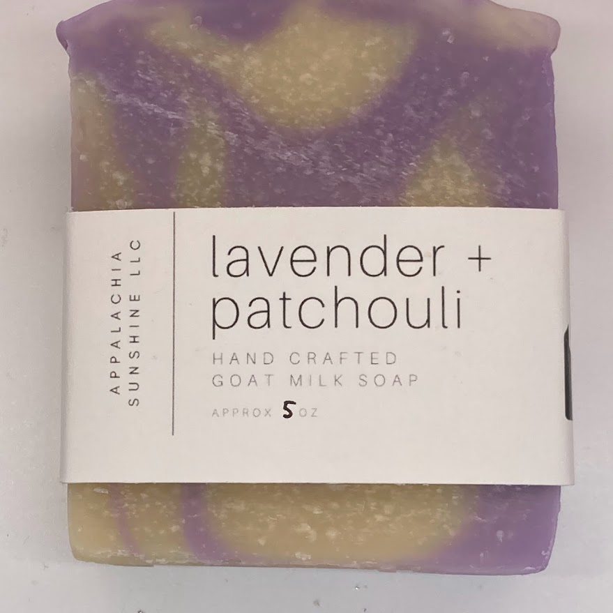 Lavender + Patchouli Goat Milk Soap - Image 3