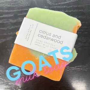 Citrus + Cedarwood Goat Milk Soap