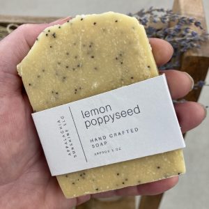 Lemon Poppyseed Goat Milk Soap