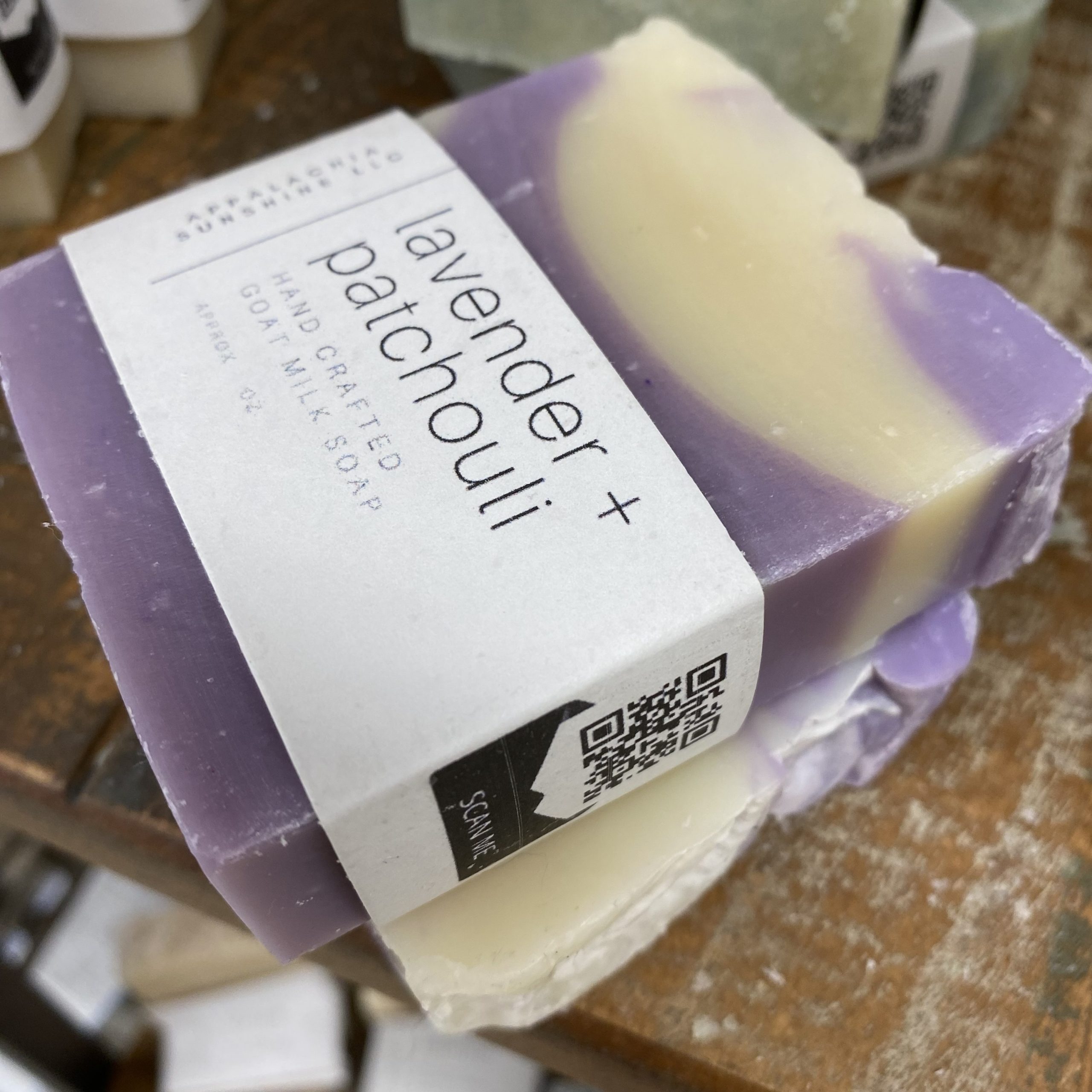 Lavender + Patchouli Goat Milk Soap